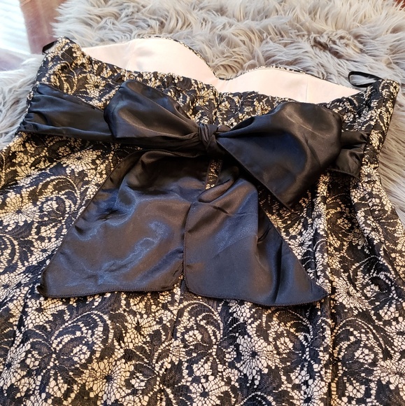 Miss Phit lace print dress 1x - Picture 2 of 4